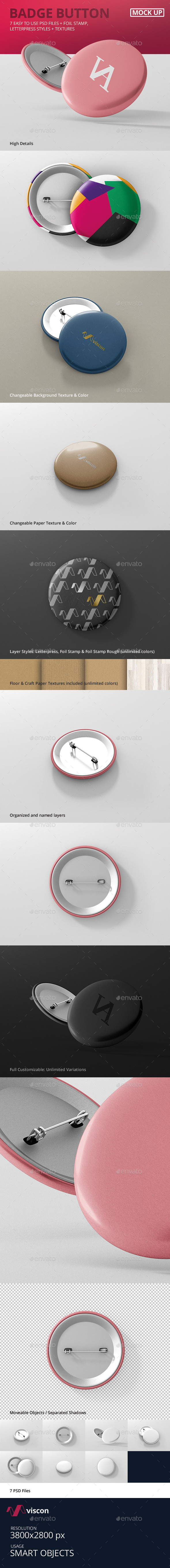 GraphicRiver Badge Button Mock-Ups 10779415 GraphicRiver Badge Button Mock-Ups 10779415