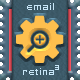 Retinactive Responsive Flat Email Template - FXTheme Item for Sale
