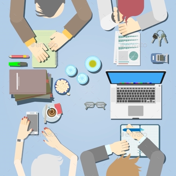 GraphicRiver Modern Vector Illustrated the Concept of Business 10779640 GraphicRiver Modern Vector Illustrated the Concept of Business 10779640