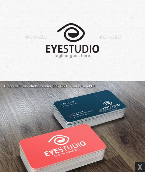 GraphicRiver Eye Studio Logo Template 10780323 GraphicRiver Eye Studio Logo Template 10780323