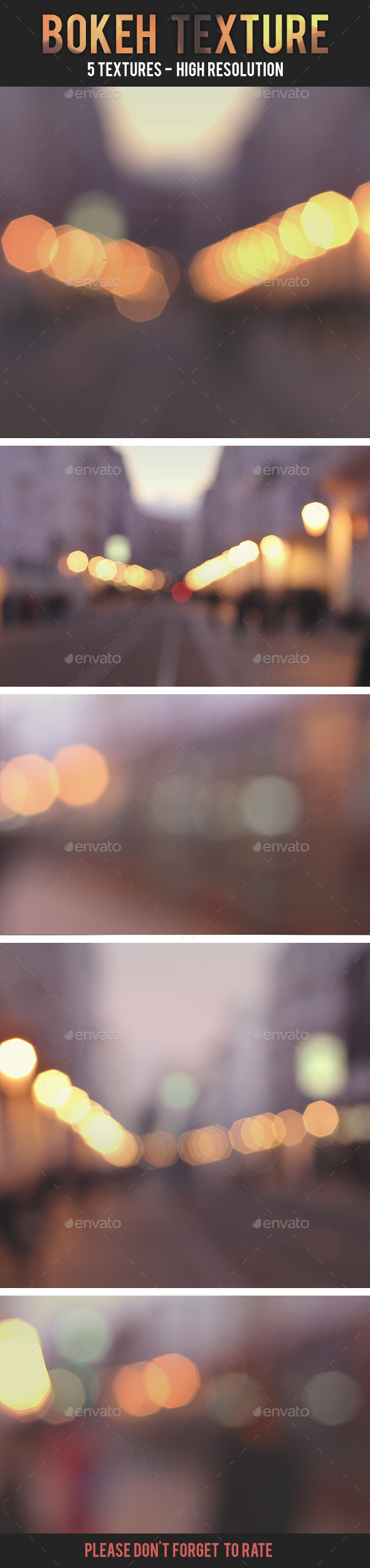 GraphicRiver 5 Bokeh Textures 10780603 GraphicRiver 5 Bokeh Textures 10780603