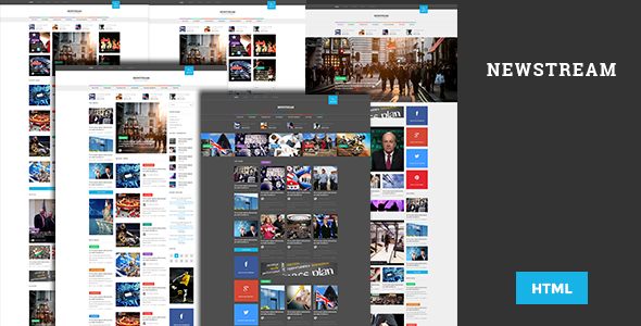 ThemeForest Newstream Responsive Blog Magazine HTML template 10781352 ThemeForest Newstream Responsive Blog Magazine HTML template 10781352