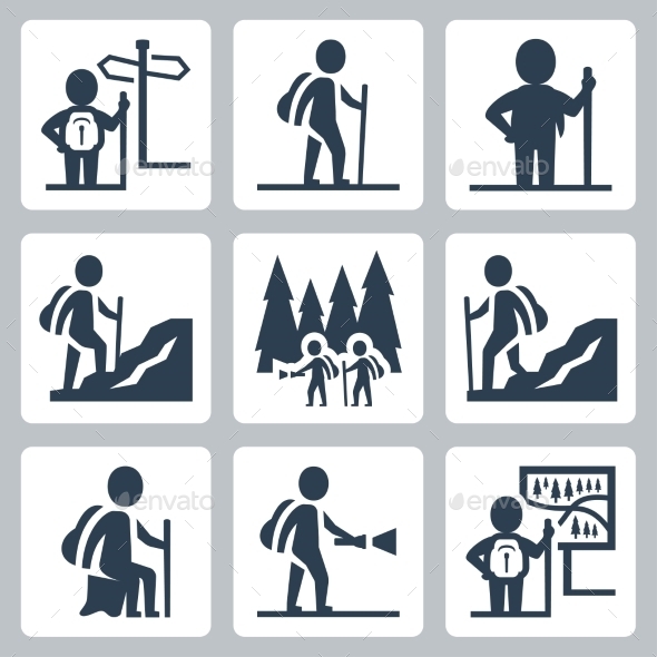 GraphicRiver Traveller vector icons set 10781898 GraphicRiver Traveller vector icons set 10781898