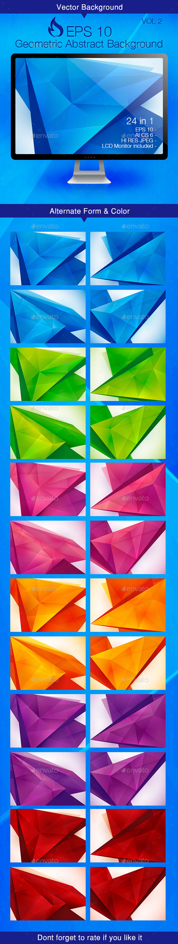 GraphicRiver Geometric Abstract Background Vol 2 10783078 GraphicRiver Geometric Abstract Background Vol 2 10783078