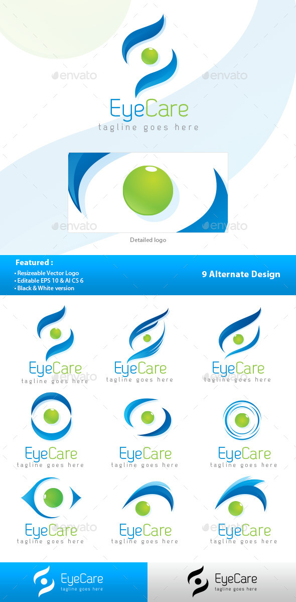 GraphicRiver Eye Care Logo 10783142 GraphicRiver Eye Care Logo 10783142