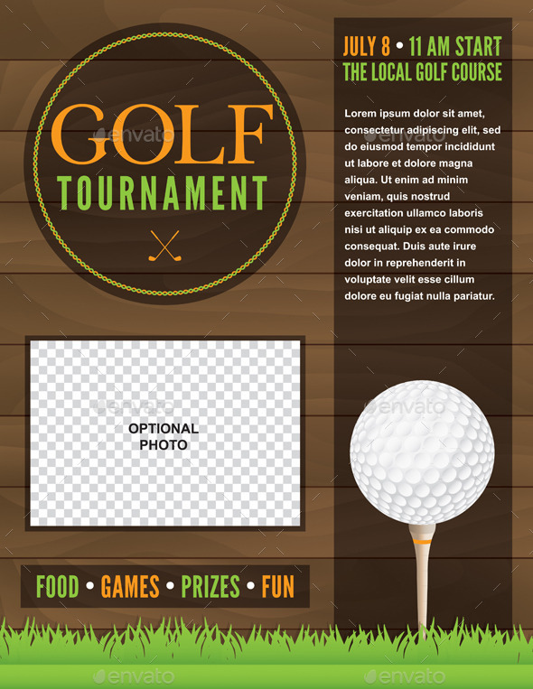 GraphicRiver Vector Golf Tournament Flyer Illustration 10783199 GraphicRiver Vector Golf Tournament Flyer Illustration 10783199