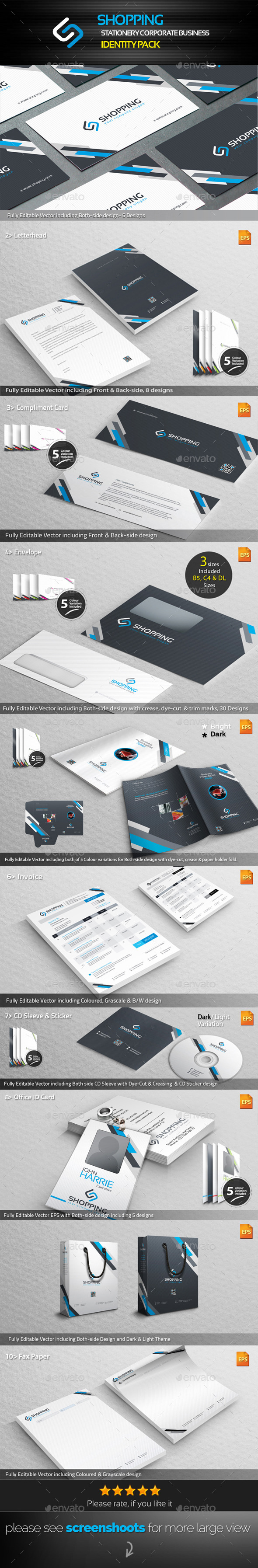 Corporate business Identity Pack (Stationery)