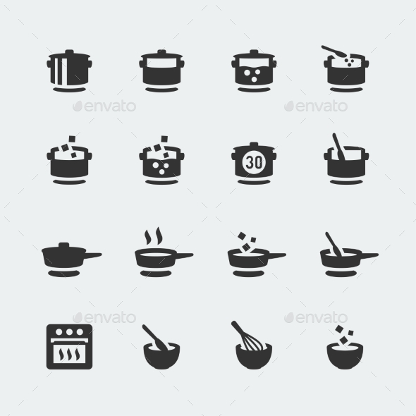 GraphicRiver Vector Cooking Mini Icons Set 10783401 GraphicRiver Vector Cooking Mini Icons Set 10783401