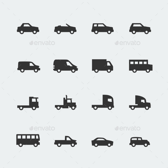 GraphicRiver Vector Cars Vehicles Mini Icons Set 10783408 GraphicRiver Vector Cars Vehicles Mini Icons Set 10783408