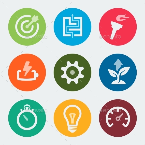 GraphicRiver Vector Colorful Development Icons Set 10784225 GraphicRiver Vector Colorful Development Icons Set 10784225