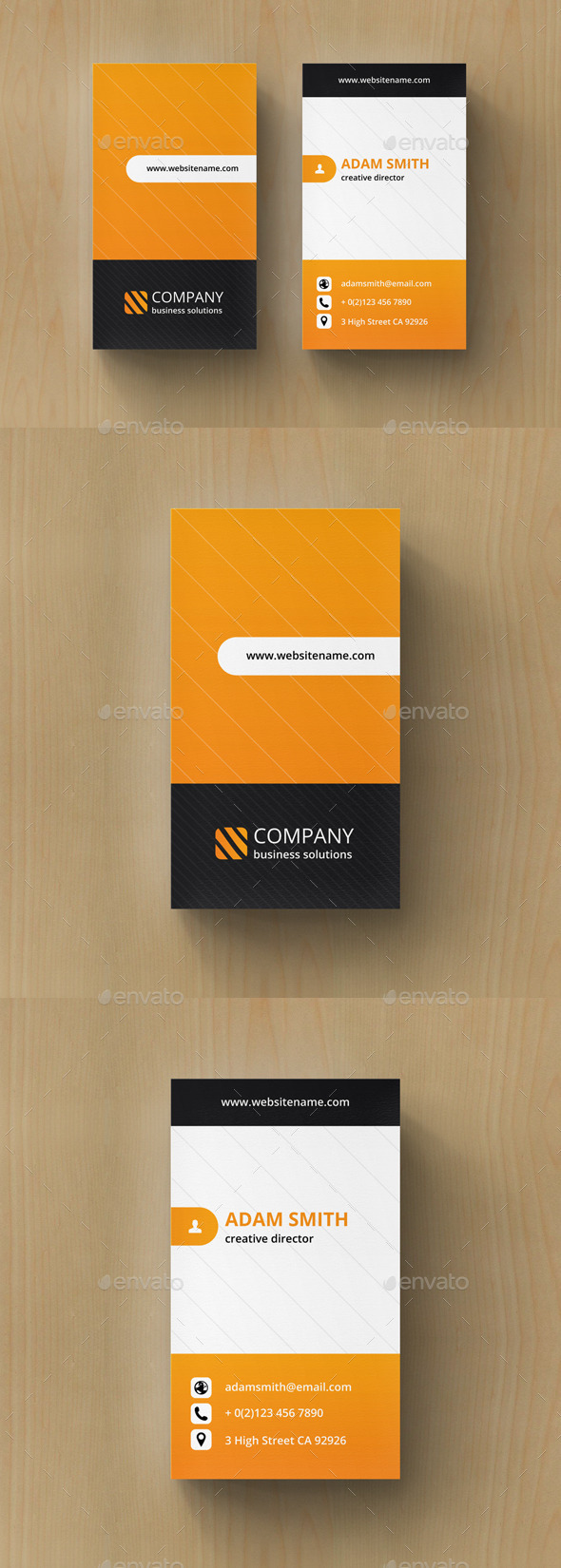 GraphicRiver Creative Business Card 10784968 GraphicRiver Creative Business Card 10784968