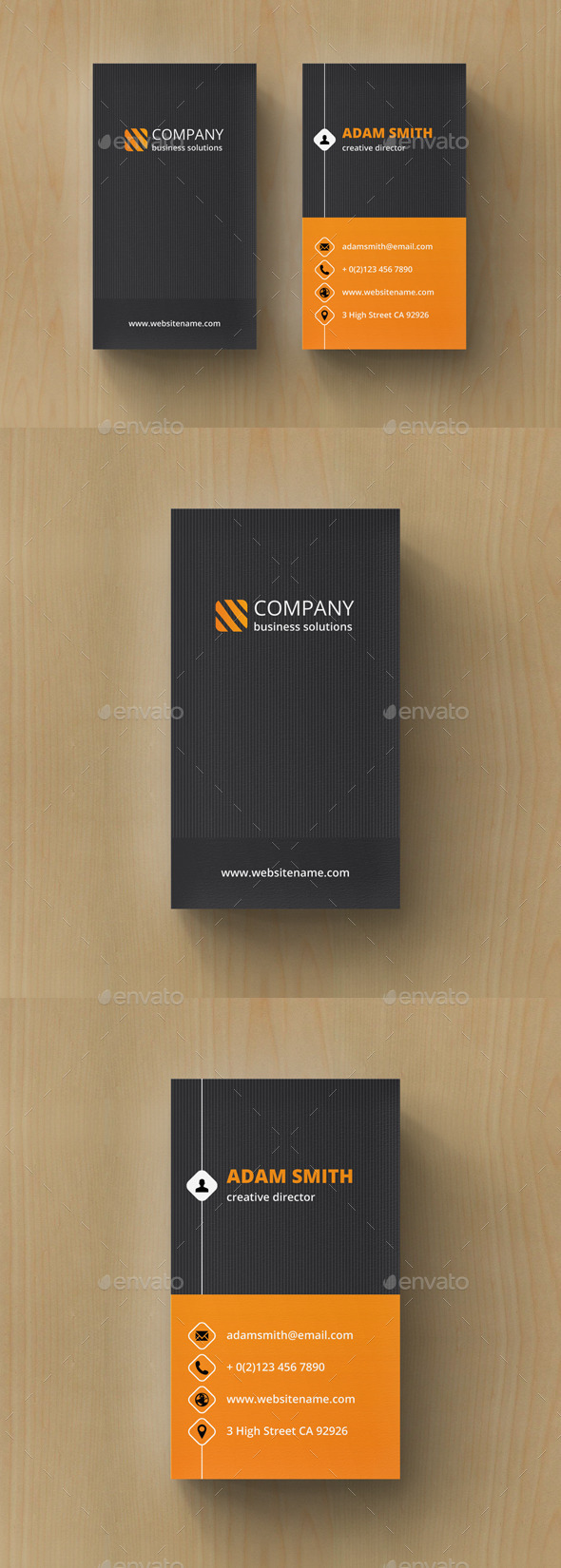 GraphicRiver Creative Business Card 10784971 GraphicRiver Creative Business Card 10784971