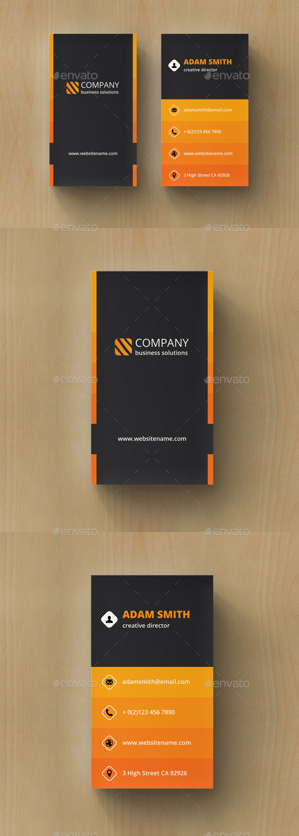 GraphicRiver Creative Business Card 10784978 GraphicRiver Creative Business Card 10784978