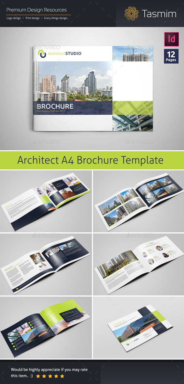GraphicRiver Architect Studio Brochure Template 10785298 GraphicRiver Architect Studio Brochure Template 10785298