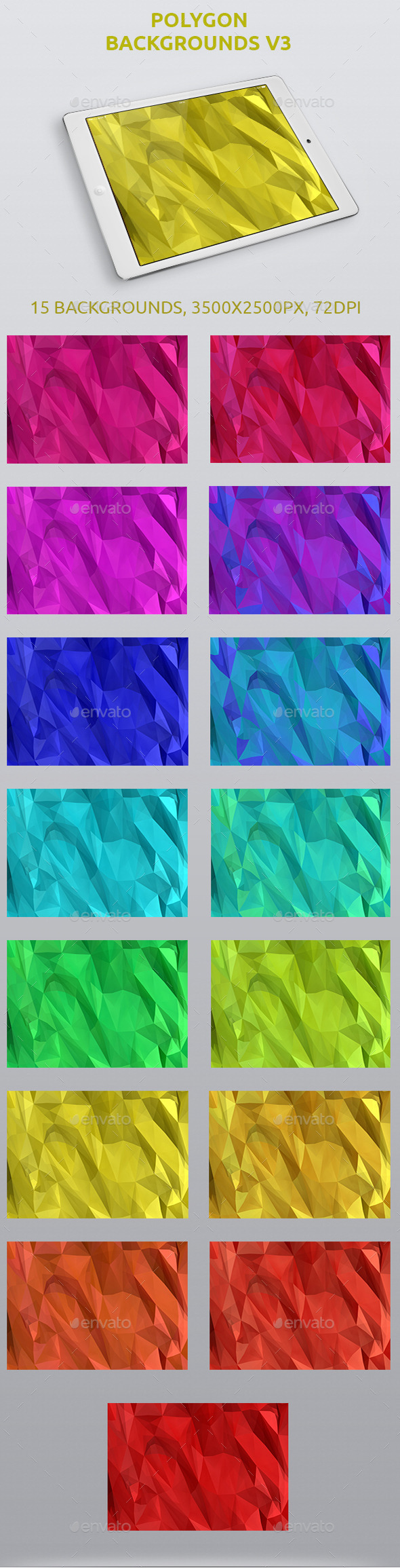 GraphicRiver Polygon Background V3 10785304 GraphicRiver Polygon Background V3 10785304