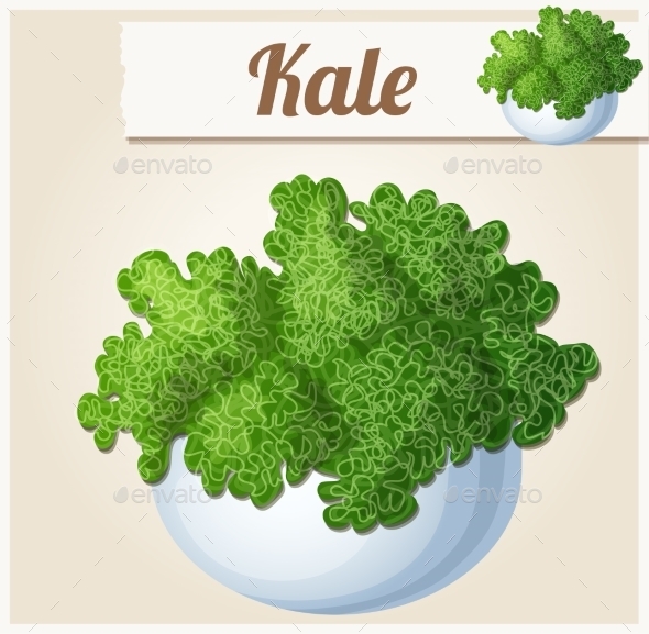 GraphicRiver Kale in Bowl 10786064 GraphicRiver Kale in Bowl 10786064