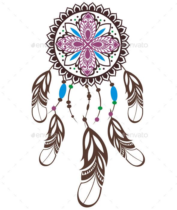 GraphicRiver Indian Dream Catcher 10786165 GraphicRiver Indian Dream Catcher 10786165