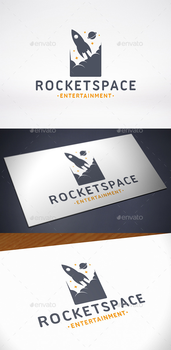GraphicRiver Rocket Space Logo Template 10788284 GraphicRiver Rocket Space Logo Template 10788284
