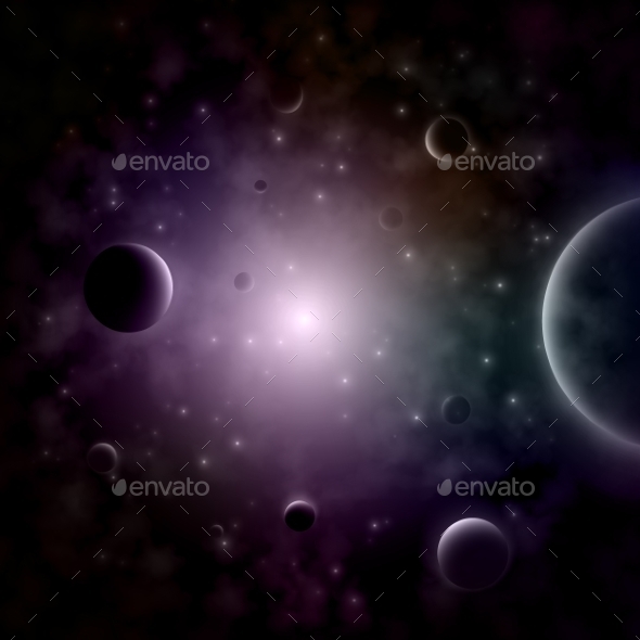 GraphicRiver Exploding Star In the Space 10789036 GraphicRiver Exploding Star In the Space 10789036