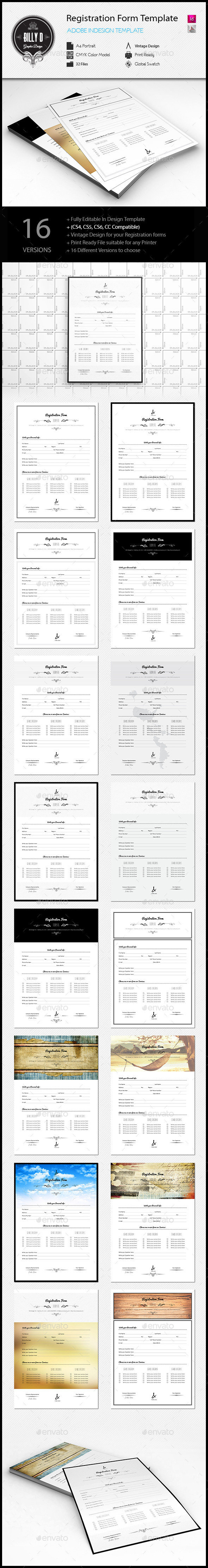 GraphicRiver Registration Form Template 10789546 GraphicRiver Registration Form Template 10789546