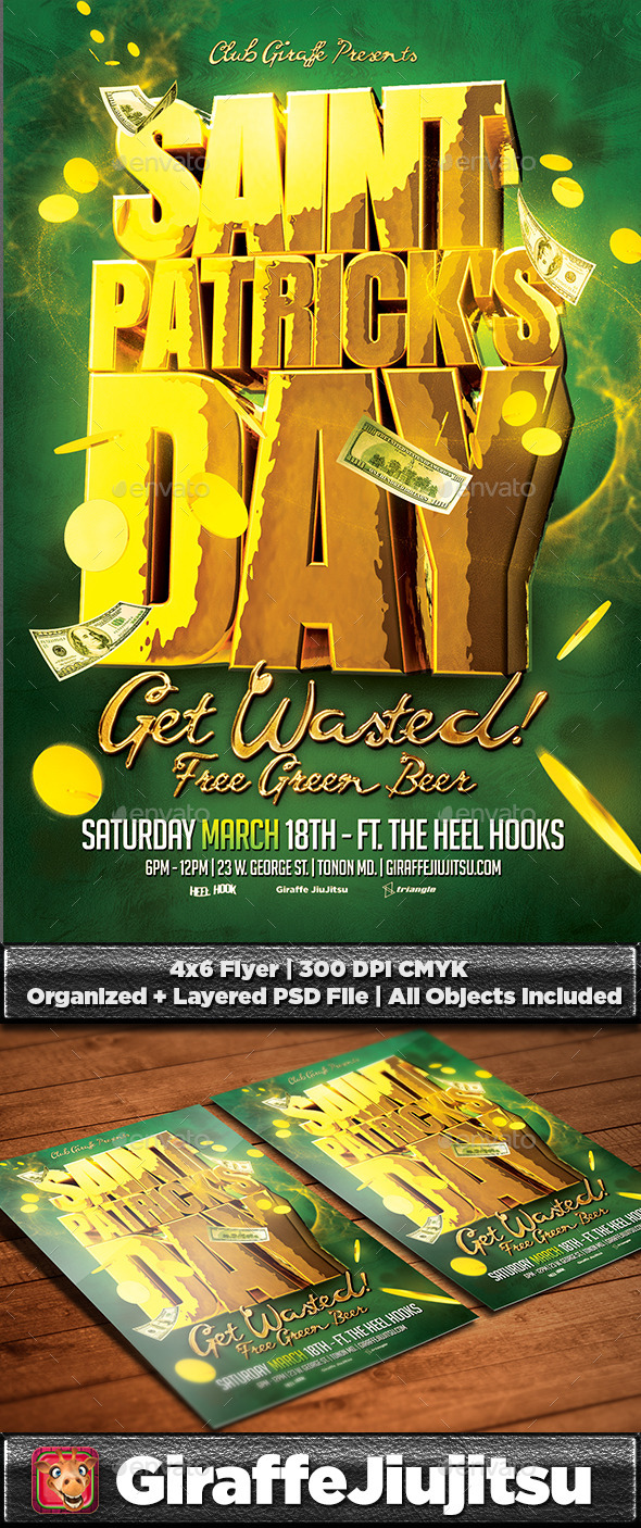 GraphicRiver Saint Patrick s day Flyer Template 10789847 GraphicRiver Saint Patrick s day Flyer Template 10789847