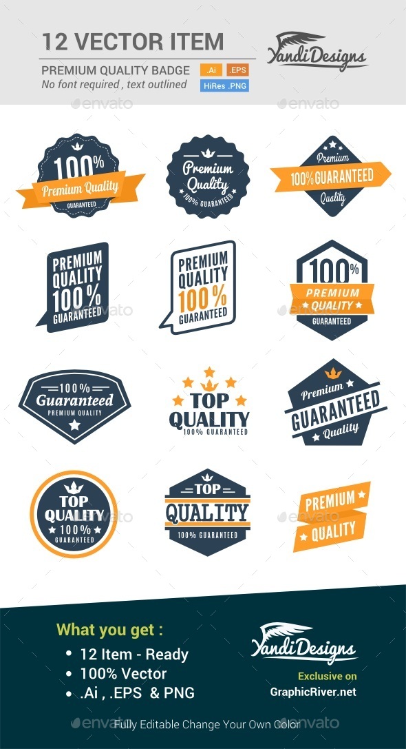 GraphicRiver Premium Quality Badge 10790278 GraphicRiver Premium Quality Badge 10790278