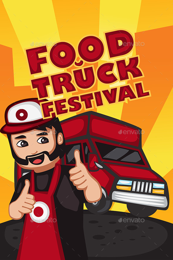 GraphicRiver Food Truck Festival Poster 10792687 GraphicRiver Food Truck Festival Poster 10792687