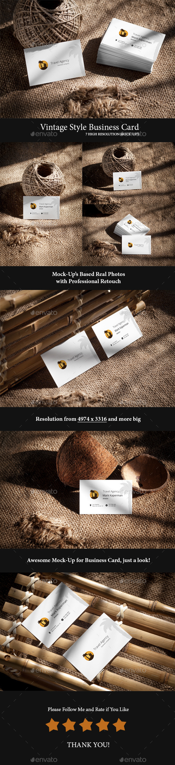 GraphicRiver Business Card Vintage Style 10792744 GraphicRiver Business Card Vintage Style 10792744