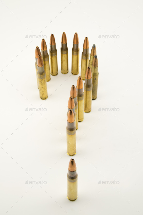 bullets positioned as a question mark (Misc) Photo Download