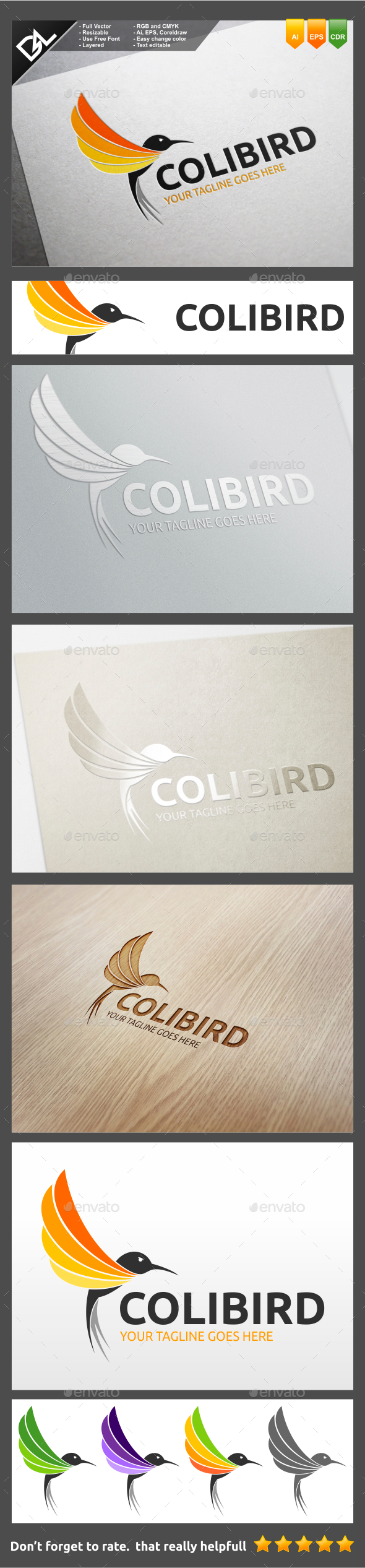 GraphicRiver Colibird 10793492 GraphicRiver Colibird 10793492