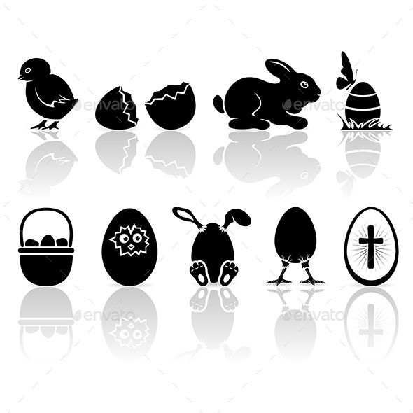 GraphicRiver Easter Icons 10793879 GraphicRiver Easter Icons 10793879