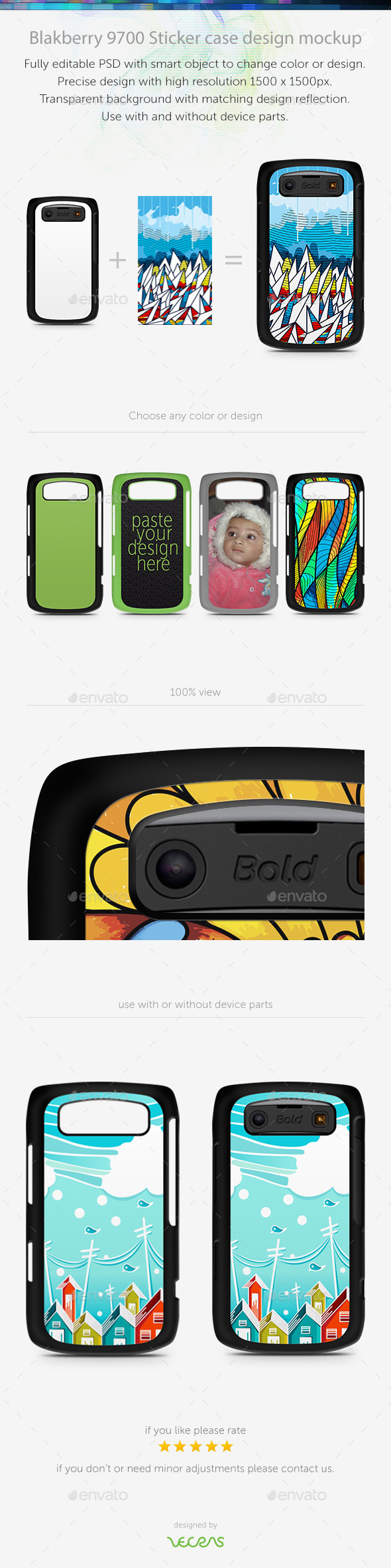 GraphicRiver Blakberry 9700 Sticker Case Design Mockup 10793890 GraphicRiver Blakberry 9700 Sticker Case Design Mockup 10793890