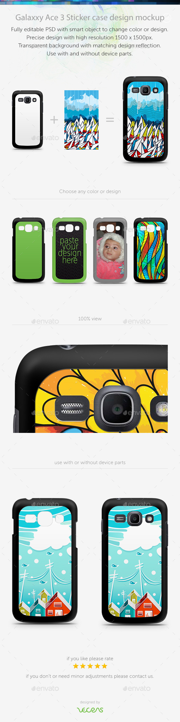 GraphicRiver Galaxxy Ace 3 Sticker Case Design Mockup 10793974 GraphicRiver Galaxxy Ace 3 Sticker Case Design Mockup 10793974