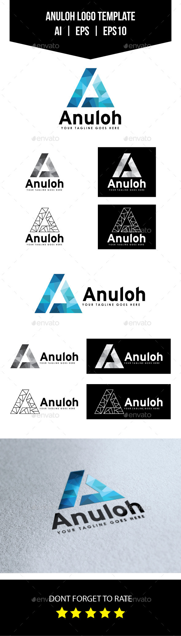 GraphicRiver A Letter Logo Template 10794607 GraphicRiver A Letter Logo Template 10794607
