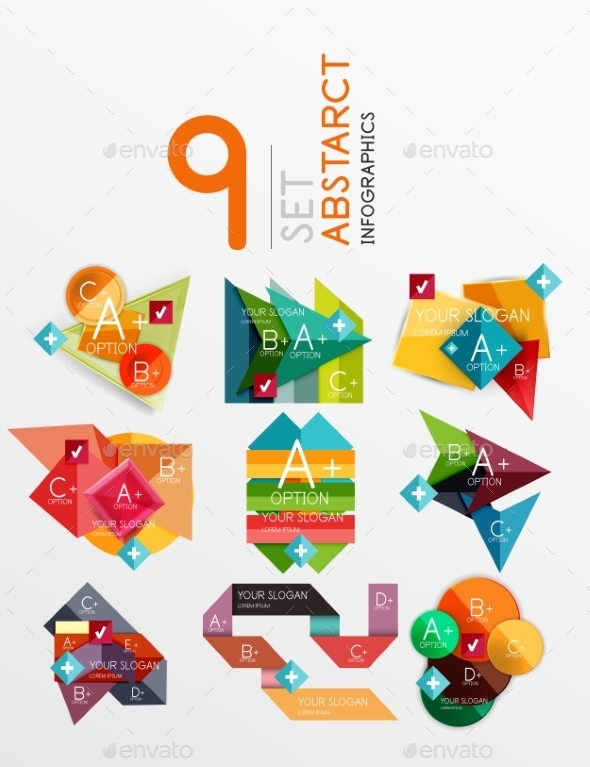 GraphicRiver Paper Info Banners 10795137 GraphicRiver Paper Info Banners 10795137