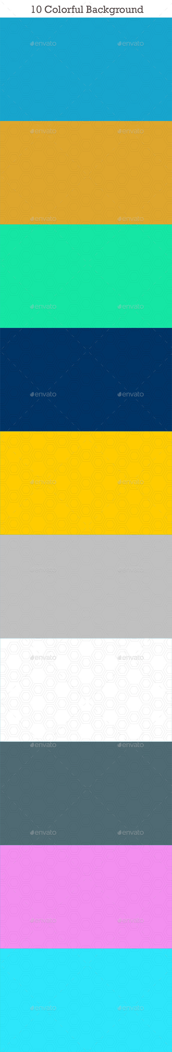 GraphicRiver Hexagonal Backgrounds 10795158 GraphicRiver Hexagonal Backgrounds 10795158
