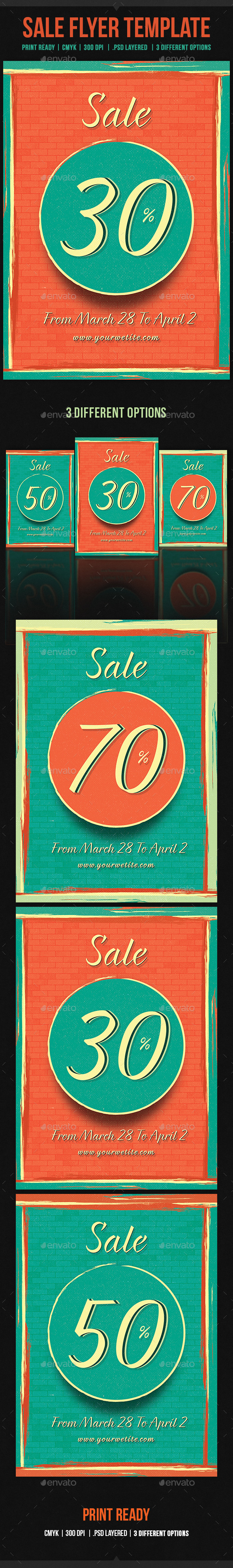 GraphicRiver Sale Flyer Template 10795552 GraphicRiver Sale Flyer Template 10795552