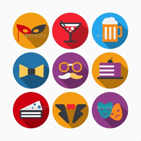 GraphicRiver Celebration Icon 10796778 GraphicRiver Celebration Icon 10796778