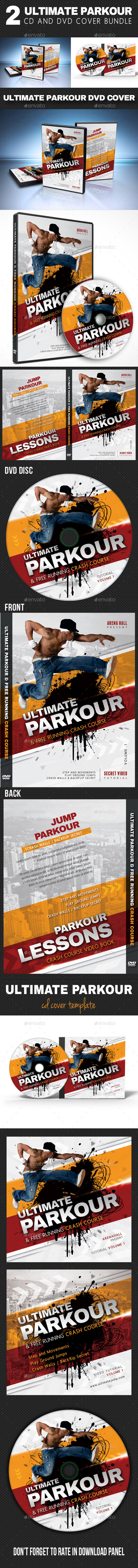 GraphicRiver 2 in 1 Ultimate Parkour CD and DVD Cover Bundle 10797808 GraphicRiver 2 in 1 Ultimate Parkour CD and DVD Cover Bundle 10797808