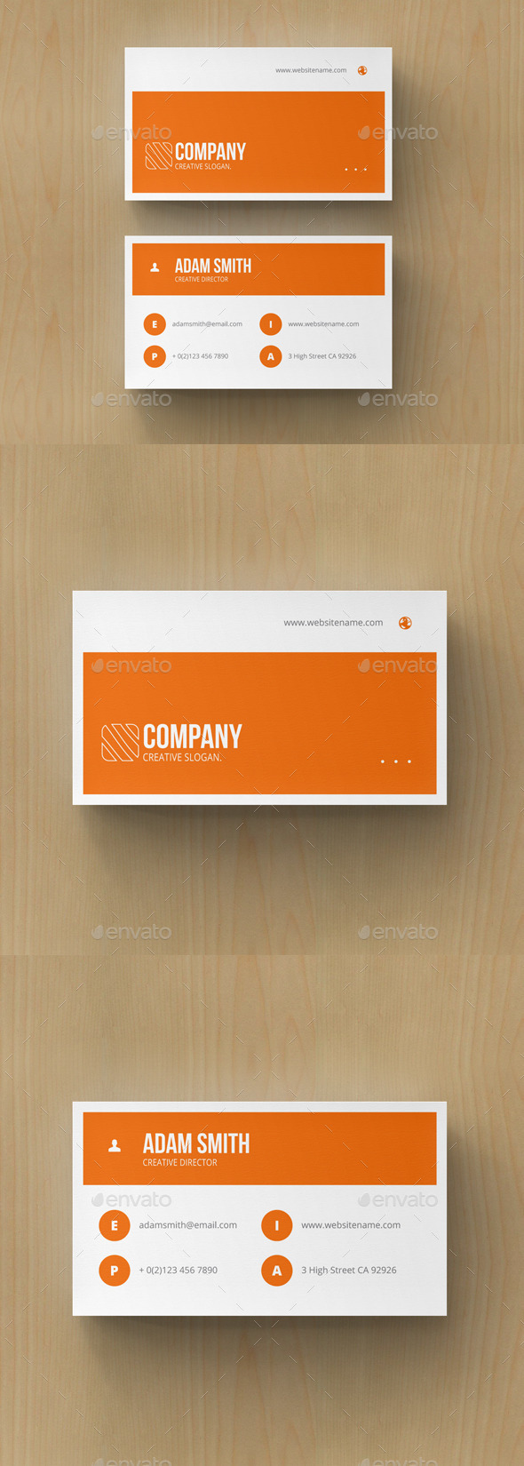GraphicRiver Minimal Business Card 10797933 GraphicRiver Minimal Business Card 10797933