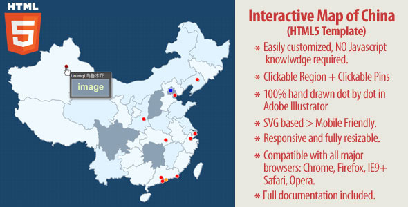 CodeCanyon Interactive Map of China HTML5 10797975 CodeCanyon Interactive Map of China HTML5 10797975