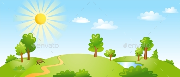 GraphicRiver Landscape 10798883 GraphicRiver Landscape 10798883