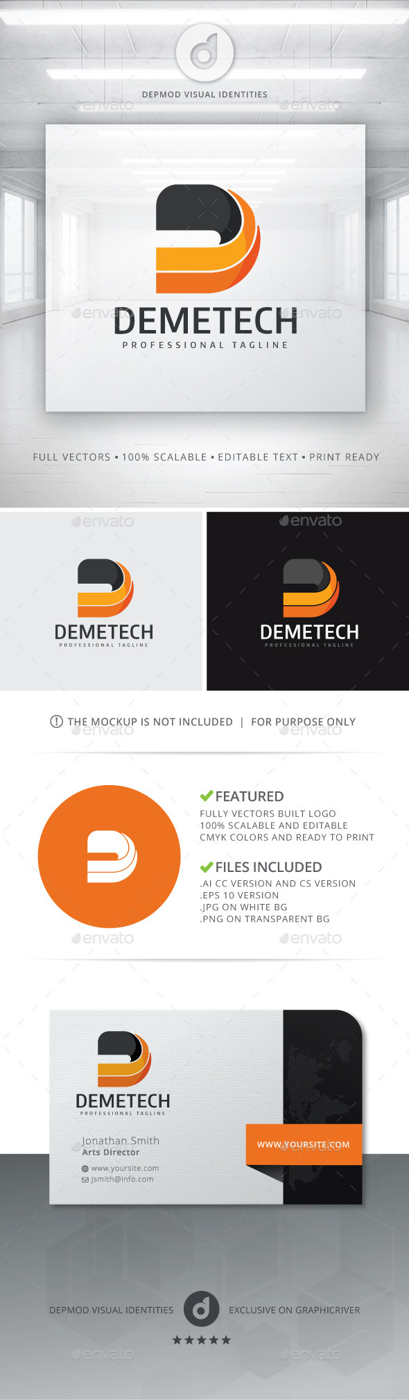 GraphicRiver Demetech Logo 10799424 GraphicRiver Demetech Logo 10799424