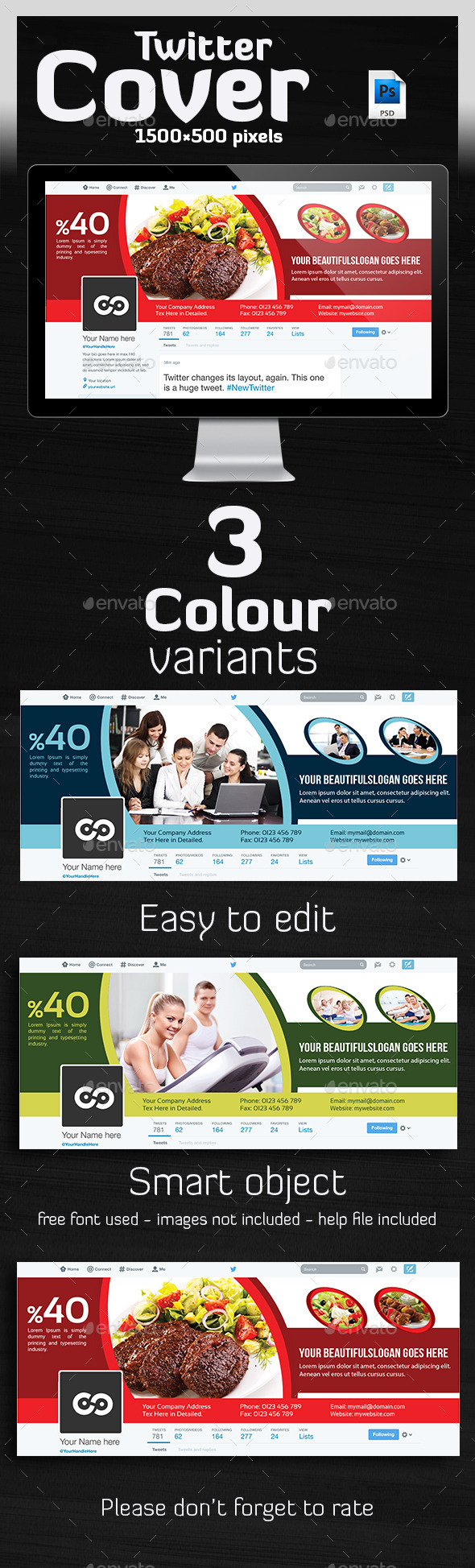 GraphicRiver Multipurpose Twitter Header 10799645 GraphicRiver Multipurpose Twitter Header 10799645