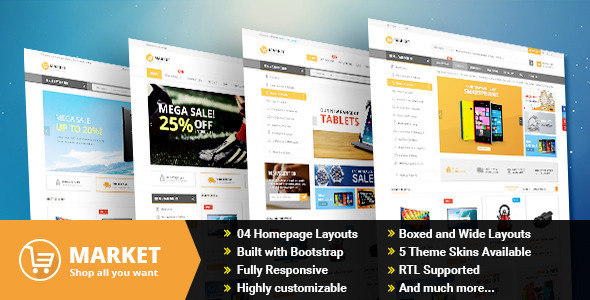 Market - Responsive Multipurpose Prestashop Theme