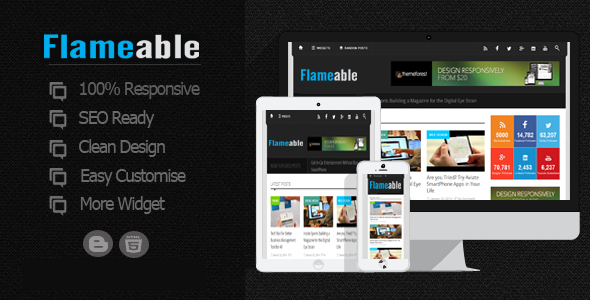 ThemeForest Flameable Responsive Modern Blogger Template 10759153 ThemeForest Flameable Responsive Modern Blogger Template 10759153