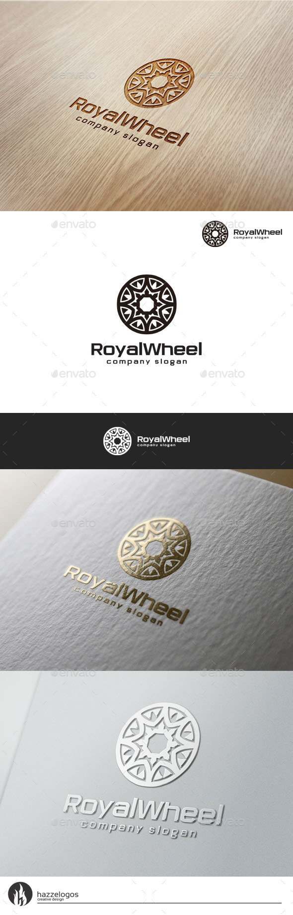 GraphicRiver Royal Wheel Logo 10803469 GraphicRiver Royal Wheel Logo 10803469