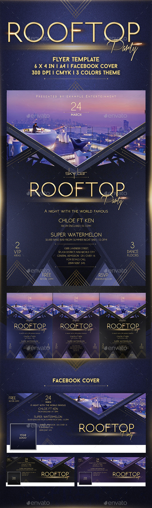 GraphicRiver Rooftop Party Flyer Template 10747669 GraphicRiver Rooftop Party Flyer Template 10747669