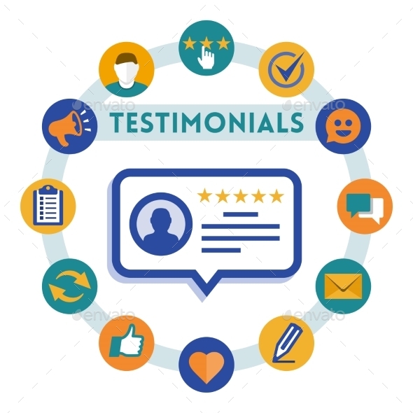 GraphicRiver Customer Service and Testimonials Infographic 10803697 GraphicRiver Customer Service and Testimonials Infographic 10803697
