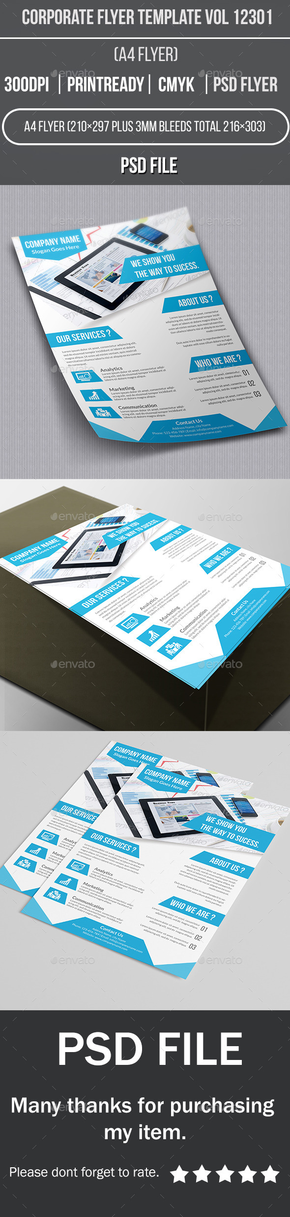 GraphicRiver Corporate Flyer Template Vol 12301 10803988 GraphicRiver Corporate Flyer Template Vol 12301 10803988